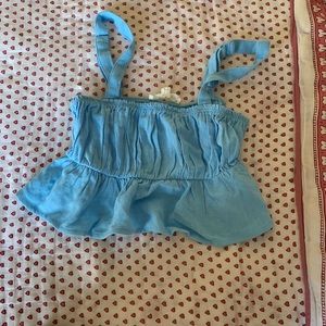 LA HEARTS Blue Tank Top